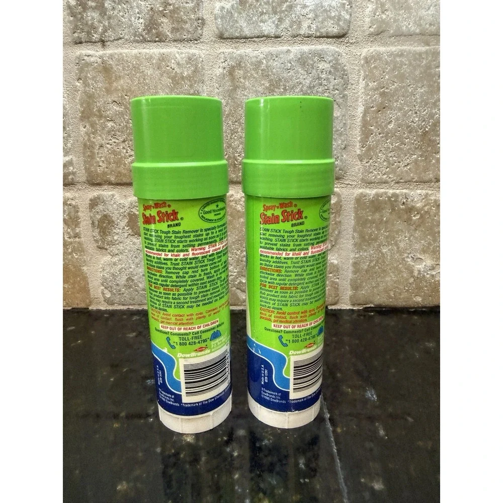 VTG 2 Spray n Wash Laundry Stain Removal Sticks 8.6 Total OZ